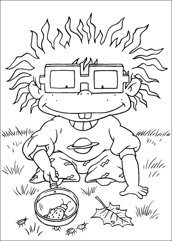 rugrats printable coloring pages