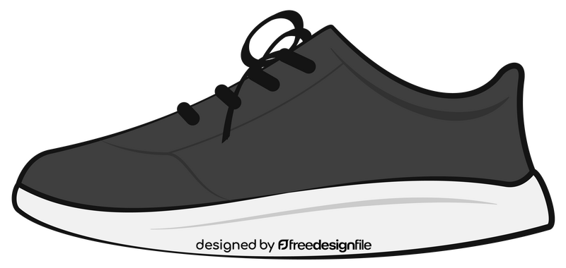 running shoes clipart