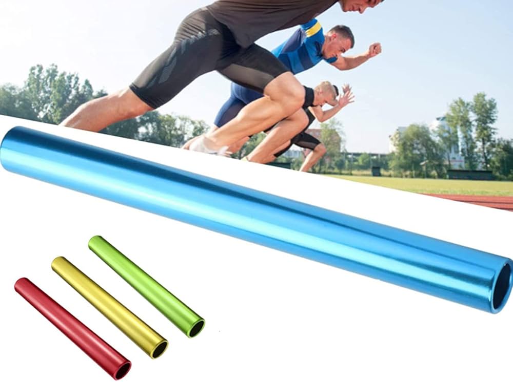HNJZX Relay Aluminium Running Stick Relay Sports Goods Running ...