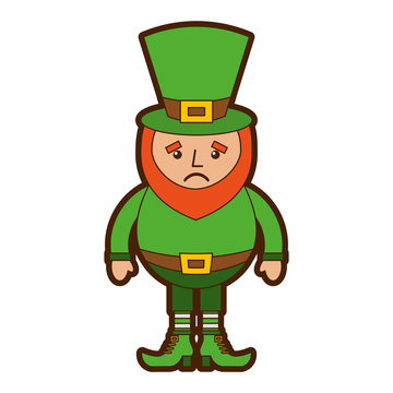sad leprechaun cliparts