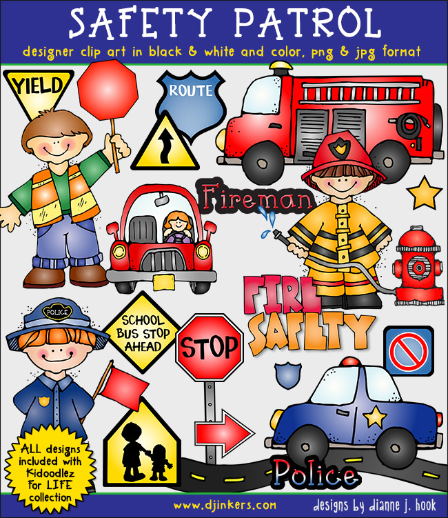 Safety Patrol - First Responders Clip Art Download