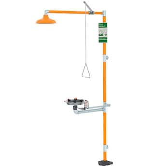 Guardian Equipment Combination Safety Showers with Eyewash