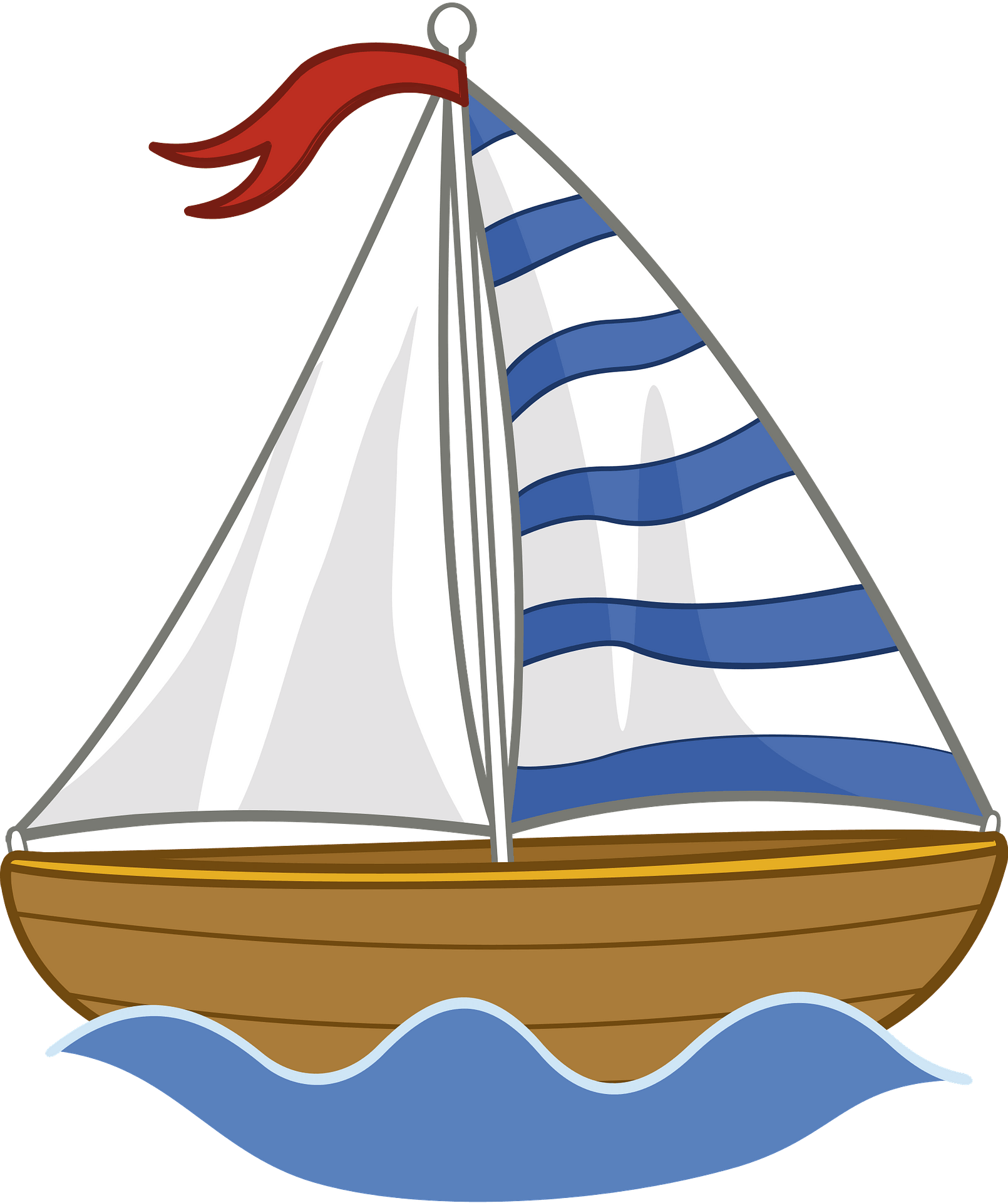 sailboat cliparts