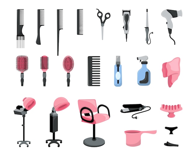  Salon Equipment Vectors & Illustrations for Free Download | clipart ...