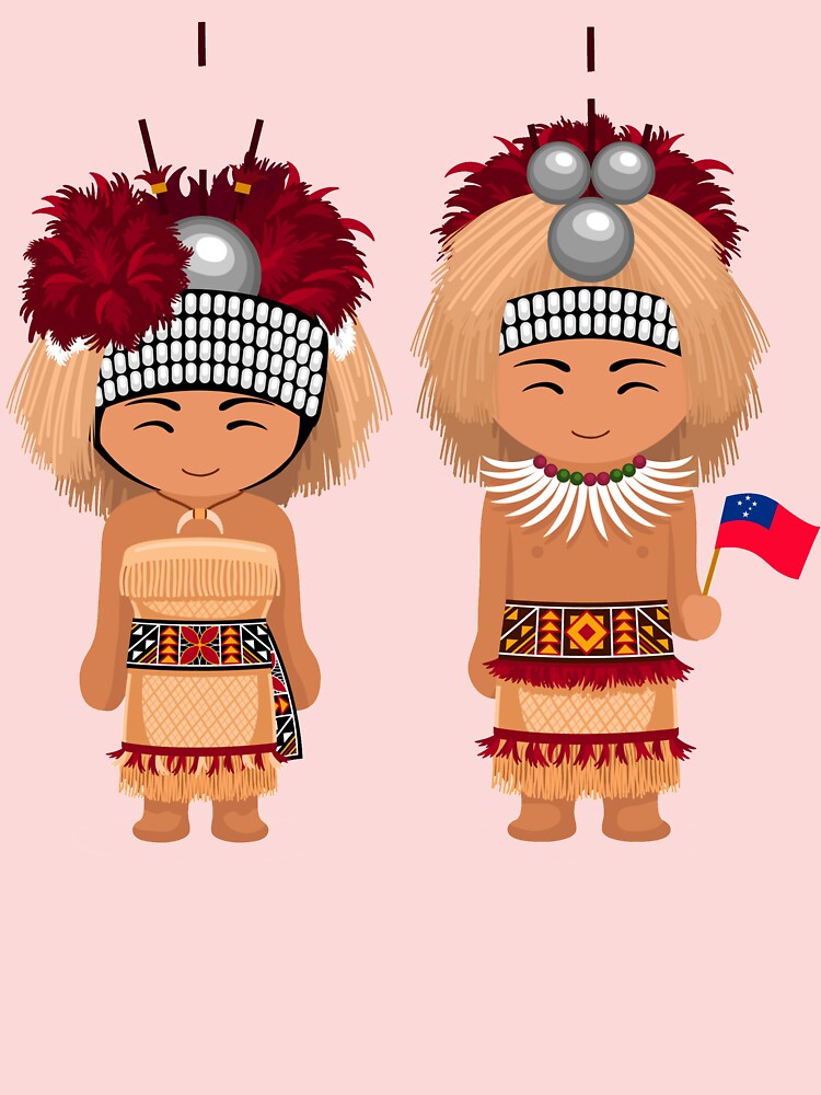 Samoan Kids Clip Art