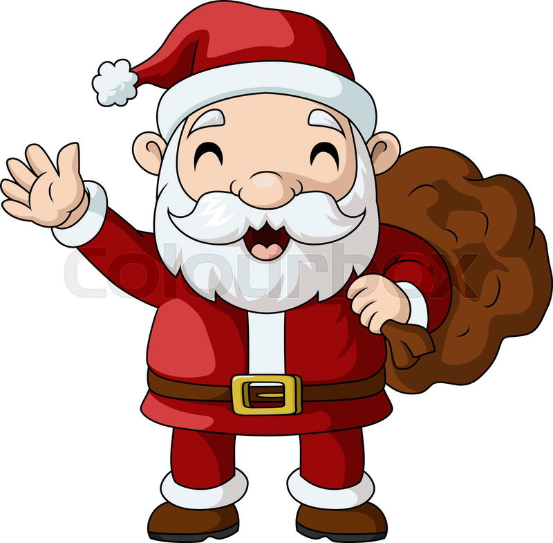 santa cartoon picture