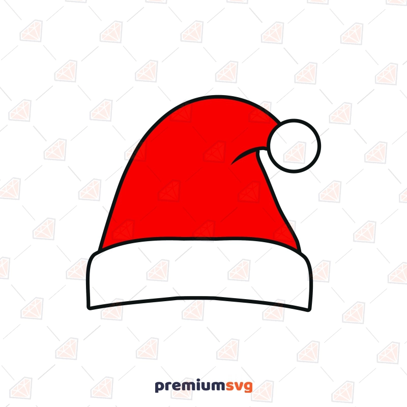 santa claus hat clipart