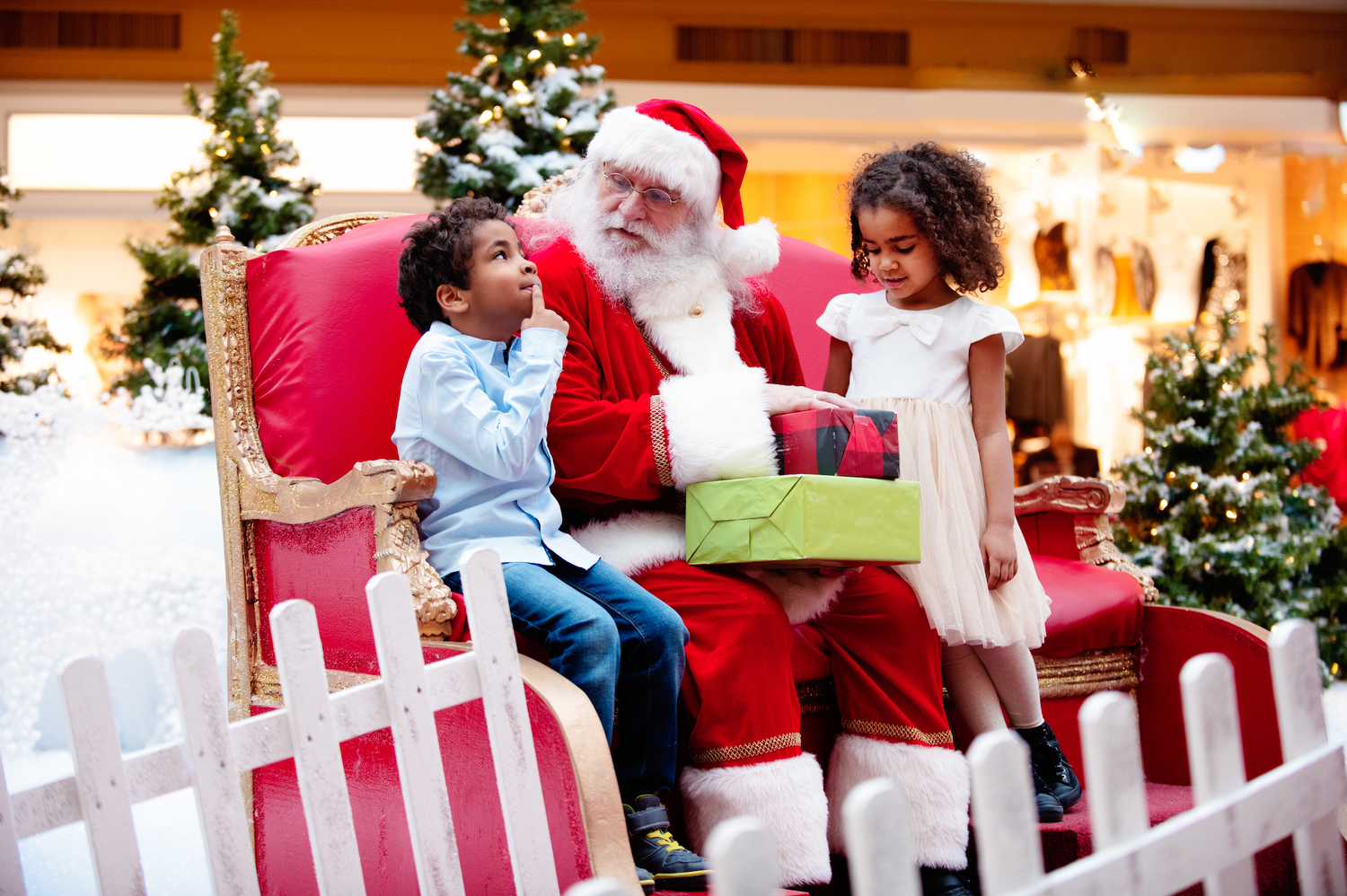 santa claus pictures kids