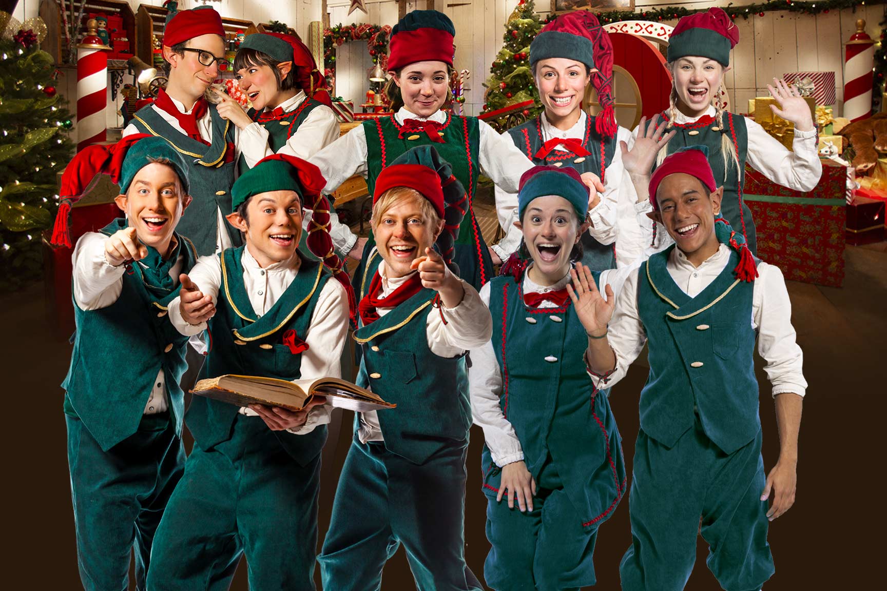 santa elves pictures