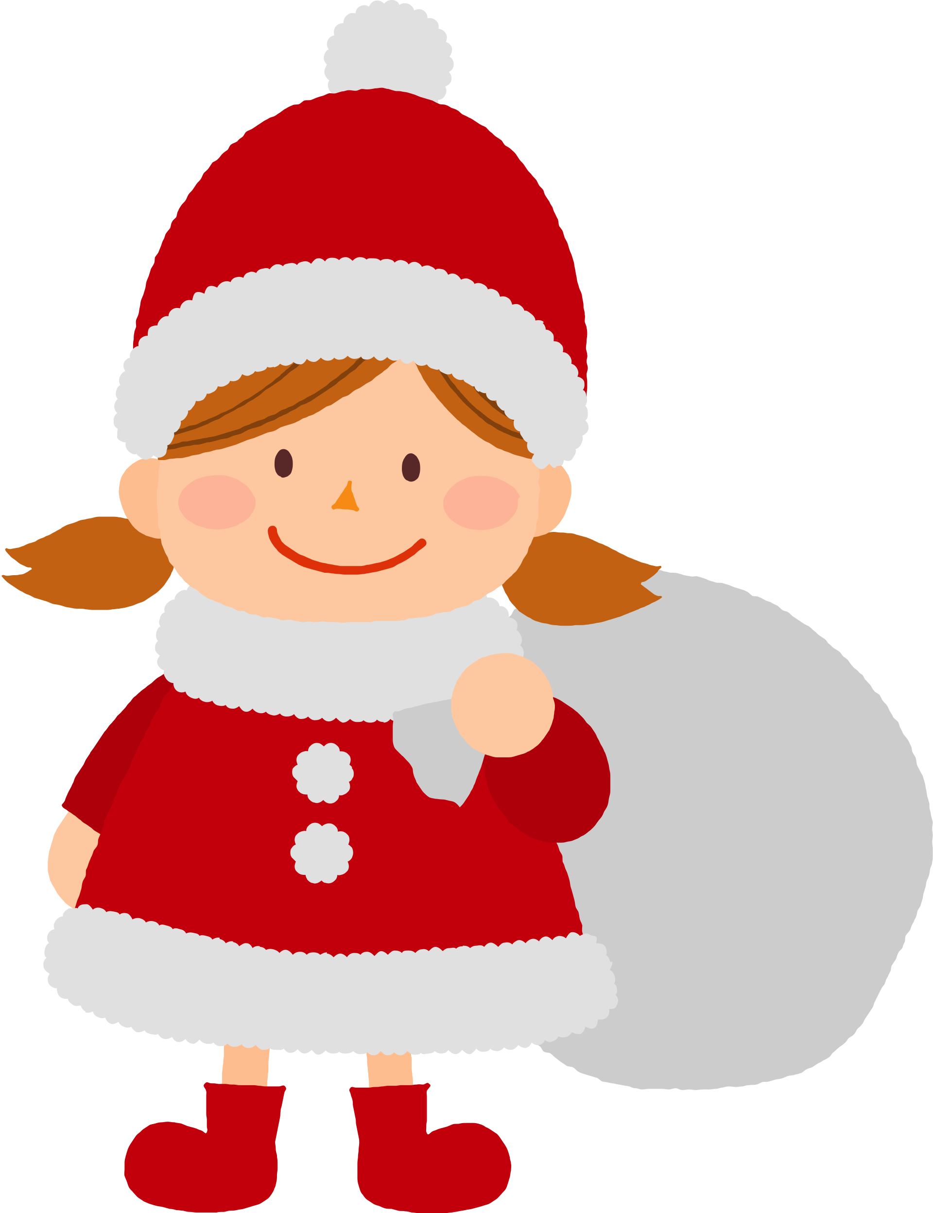 santa suit cliparts