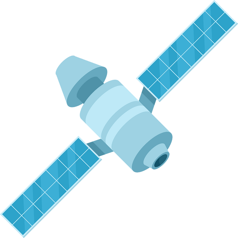 satellite cliparts