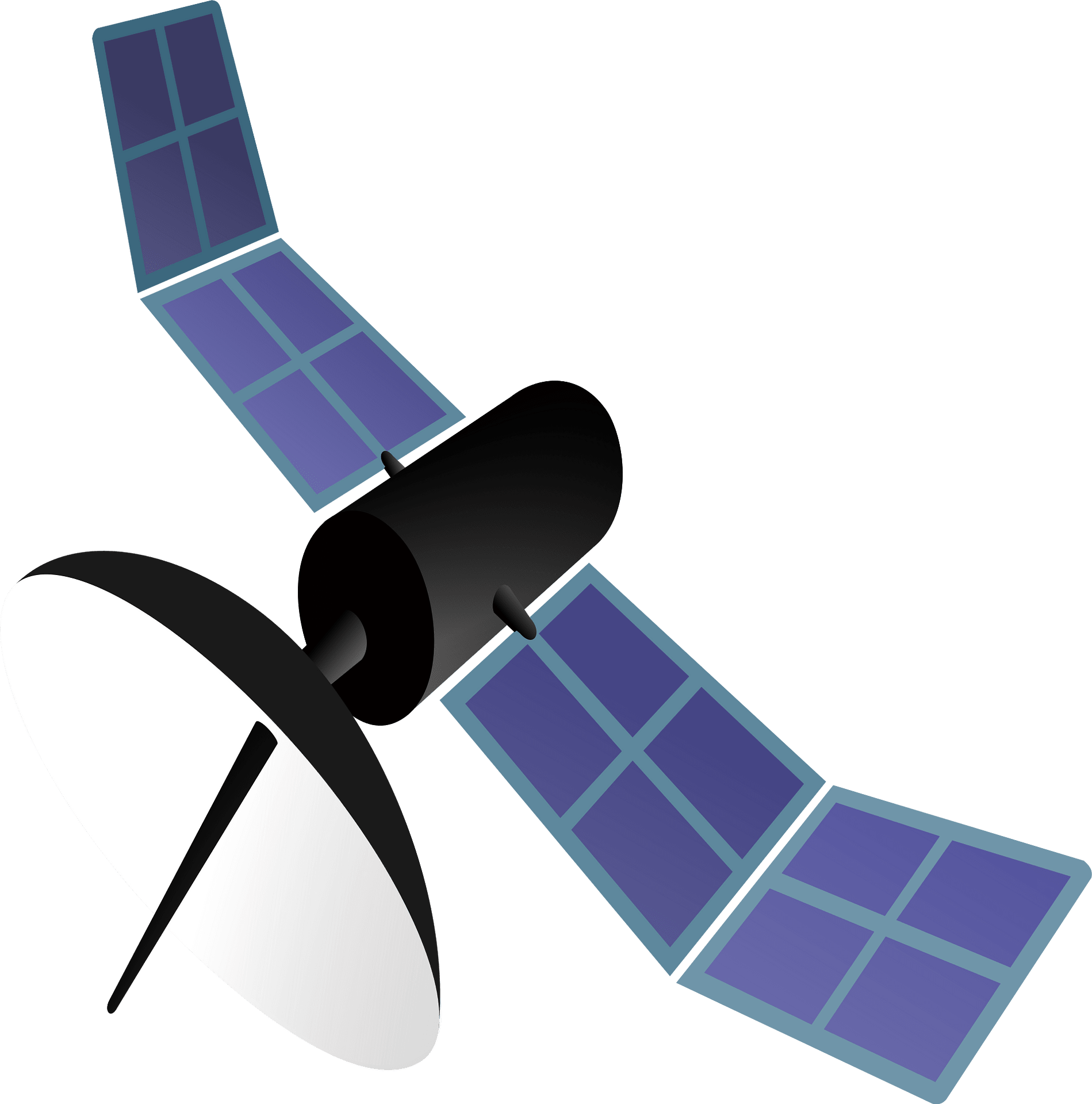 satellite cliparts