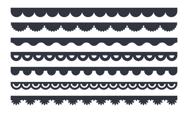 scallop borders