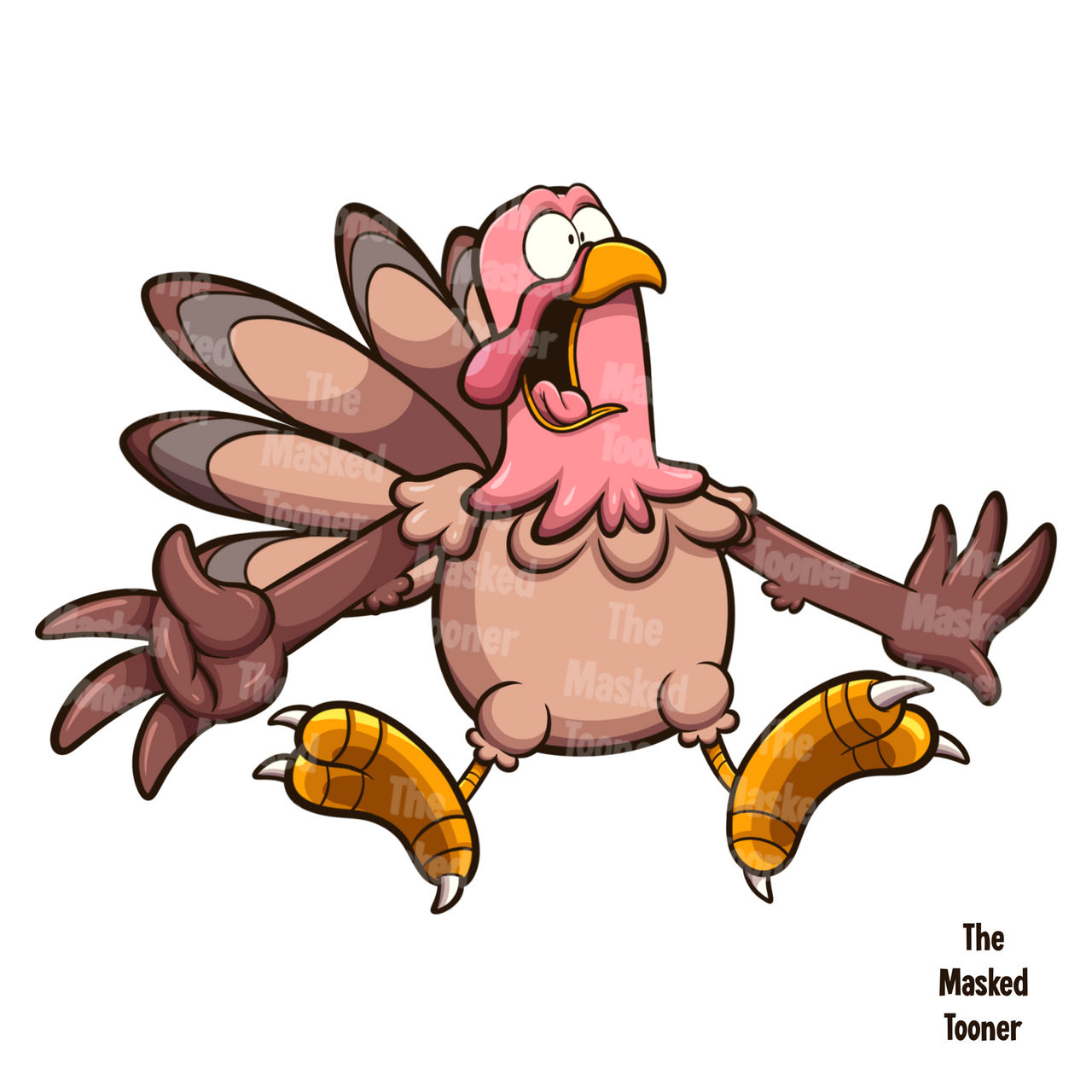 Scared Turkey by TheMaskedTooner on DeviantArt