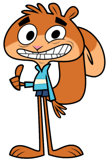 Scaredy Squirrel Thumb Up transparent PNG - StickPNG