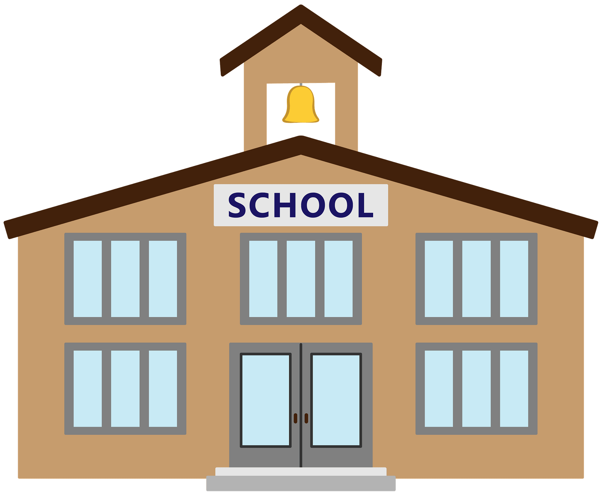 School house - Free vector clipart images on clipart library.com