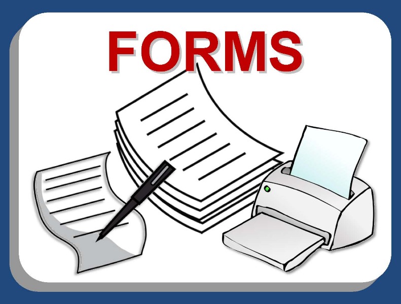 school paperwork cliparts