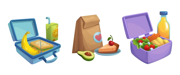 school snack cliparts