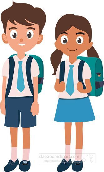 school uniform clipart