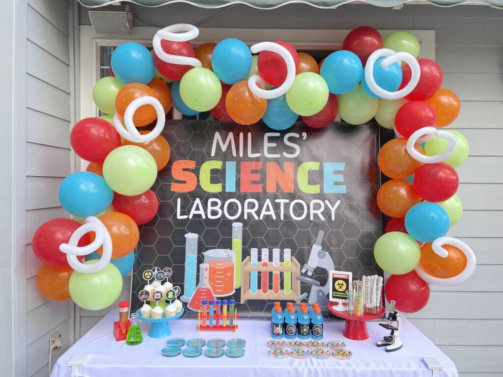 Science Birthday Party – 5M Creations Blog