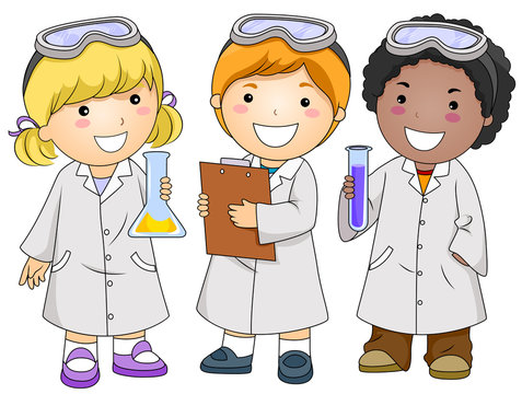 science experiment clipart