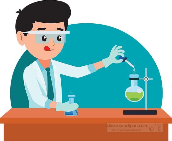 science experiment clipart