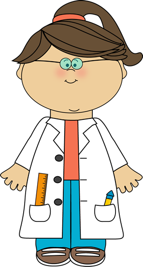 science girl cliparts