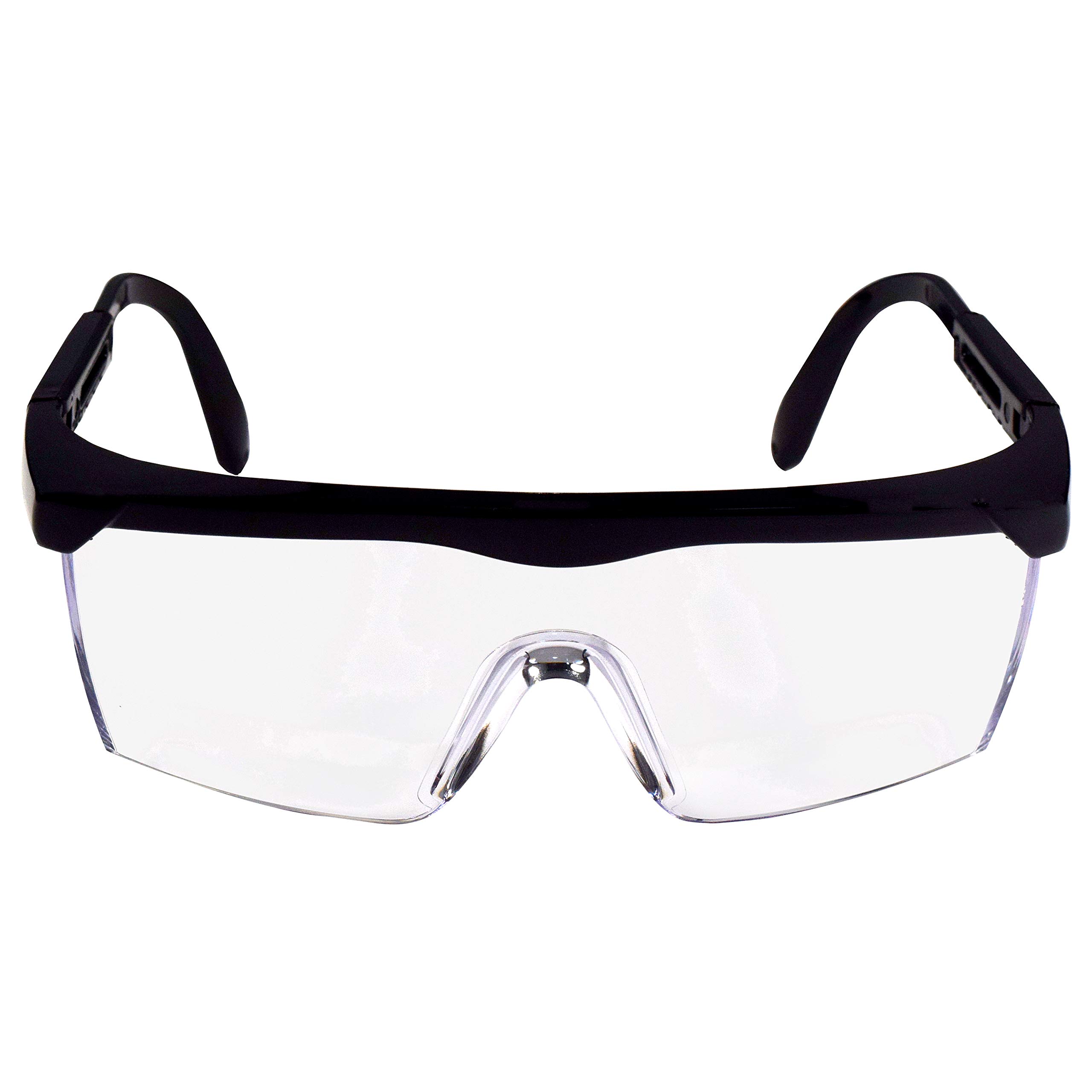 HQRP Lenses/UV Safety Glasses with Clear Tint / Work Safety Glasses for  Laboratory Chemistry Courses, Science Class at School/College/University :  ...