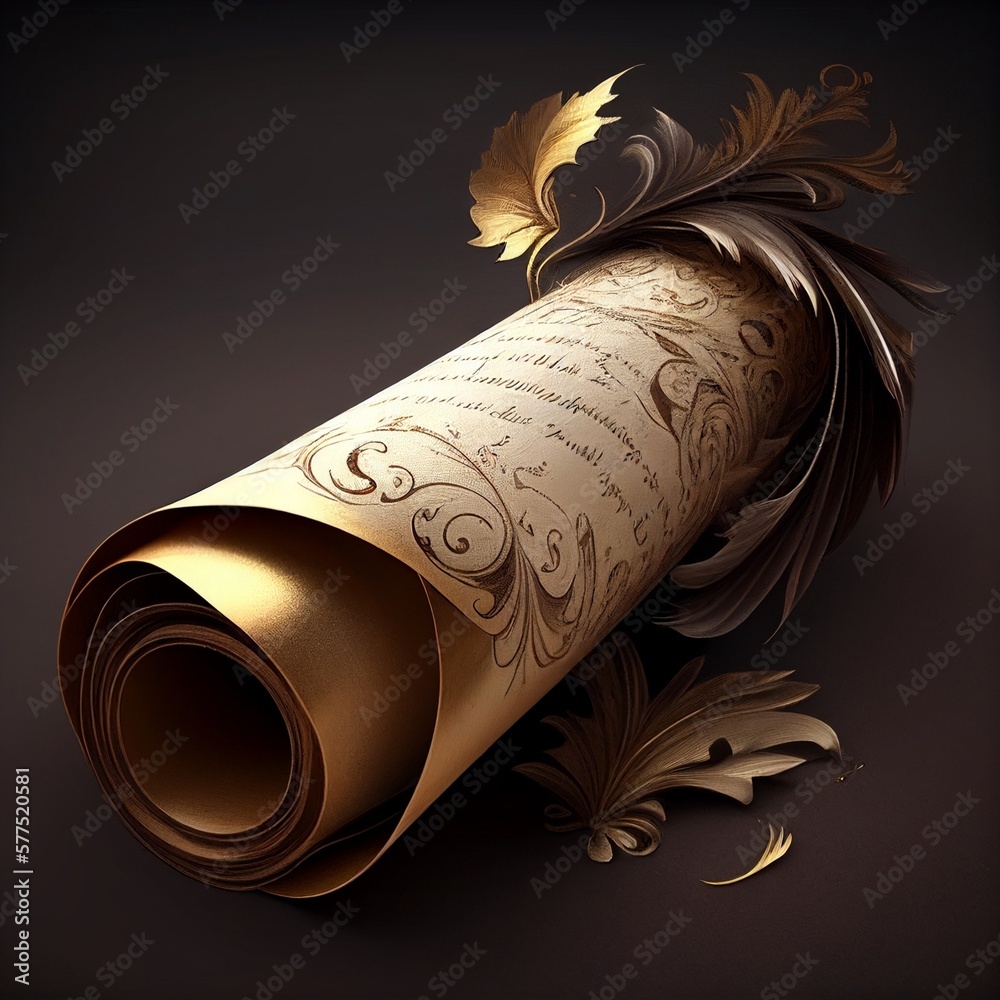 scroll art