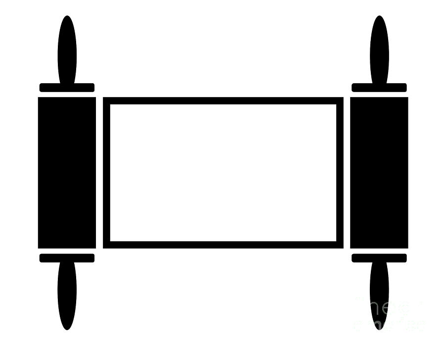 scroll cliparts sliohette