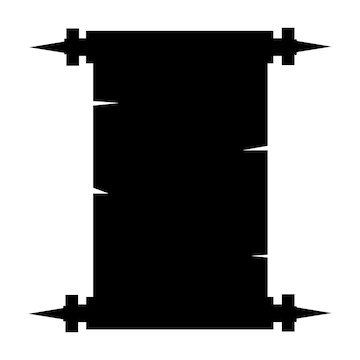 scroll cliparts sliohette