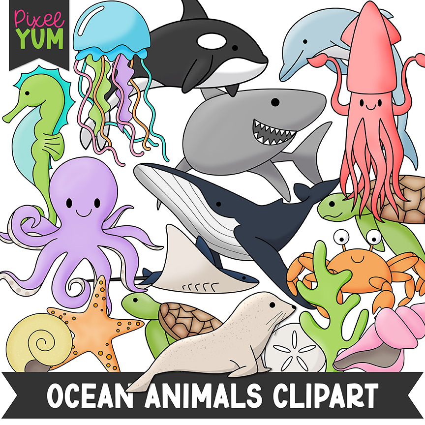 sea life clipart