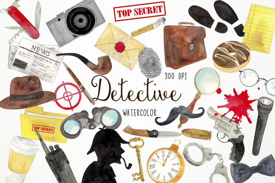 secret agent cliparts