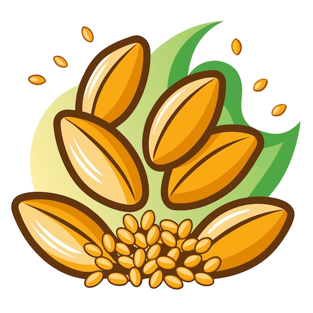 Seeds clipart vector art and illustration | Premium AI-generated ...