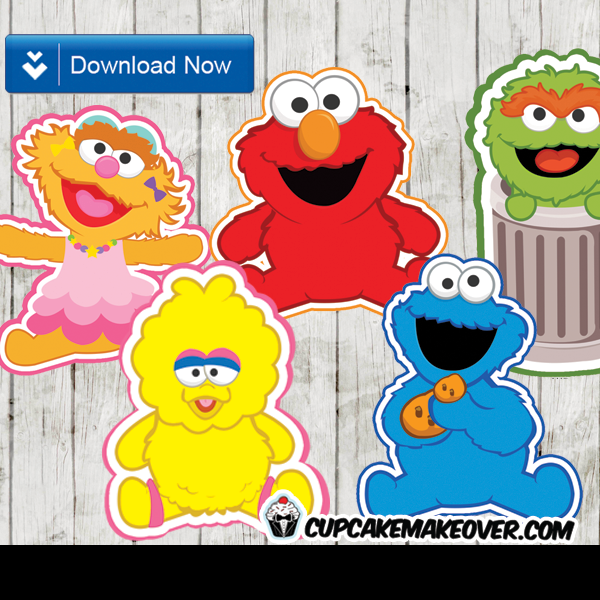 sesame street printable characters