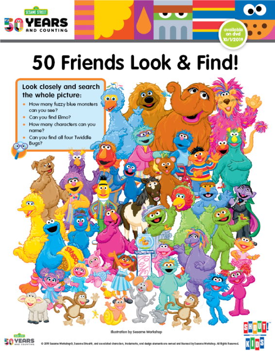 sesame street printable characters