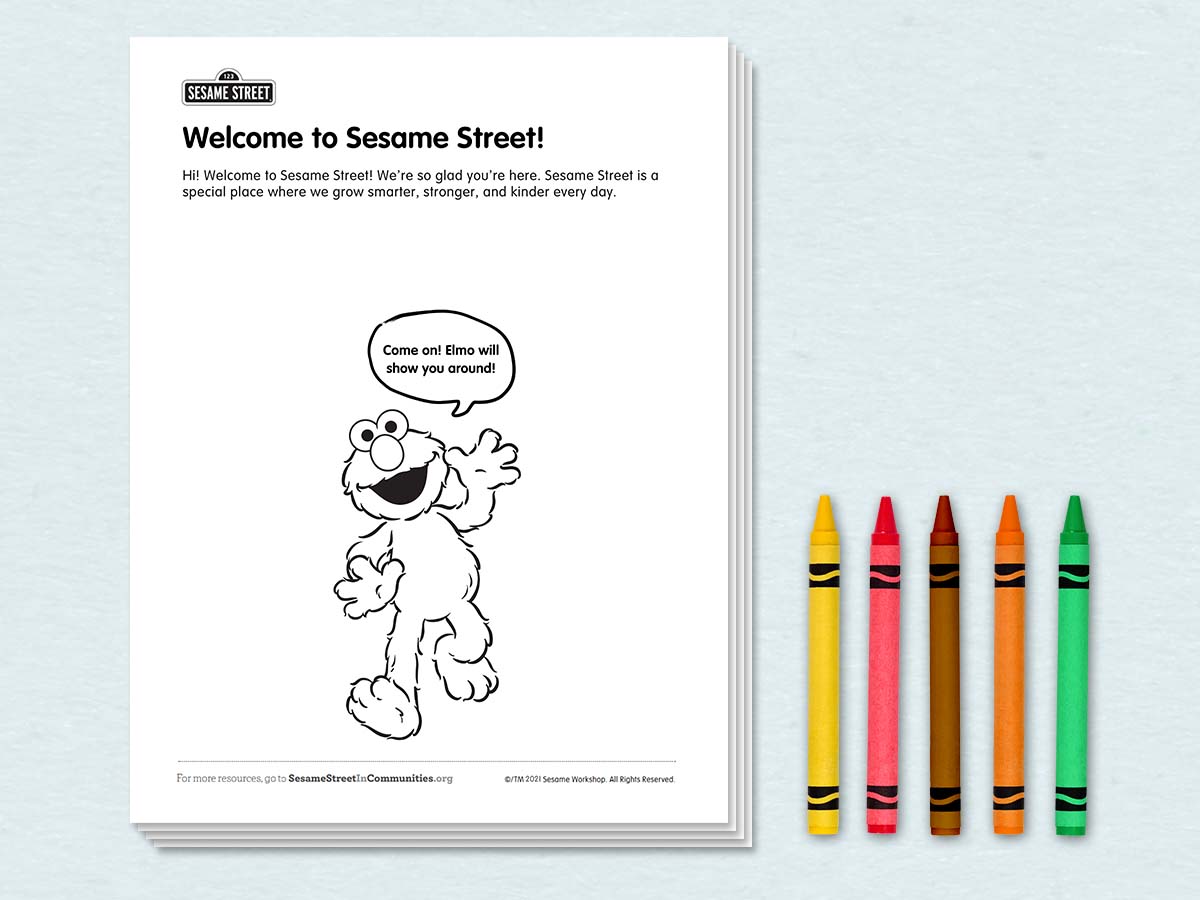Welcome to Sesame Street Activity Pages - Sesame Workshop