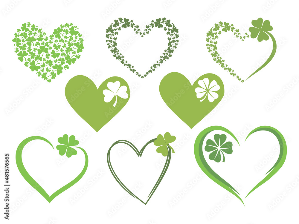 shamrock heartss
