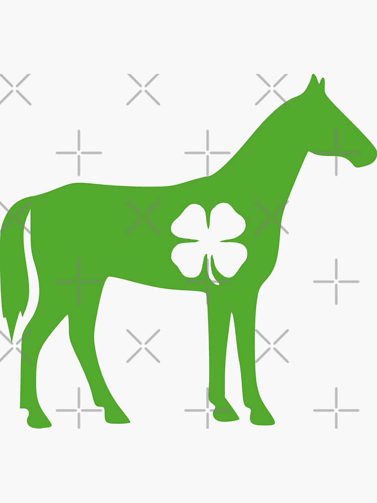shamrock horse cliparts
