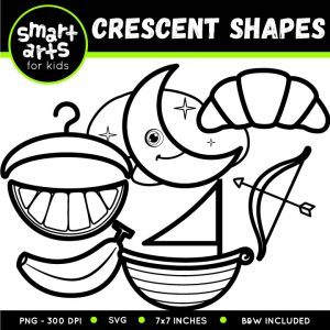shapes cliparts bw