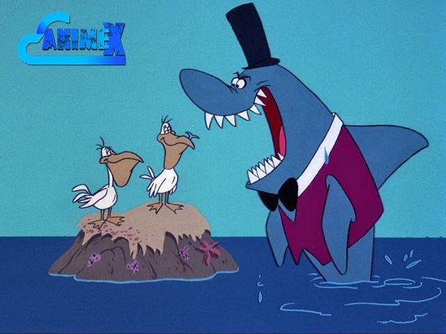shark and catfish cartoon