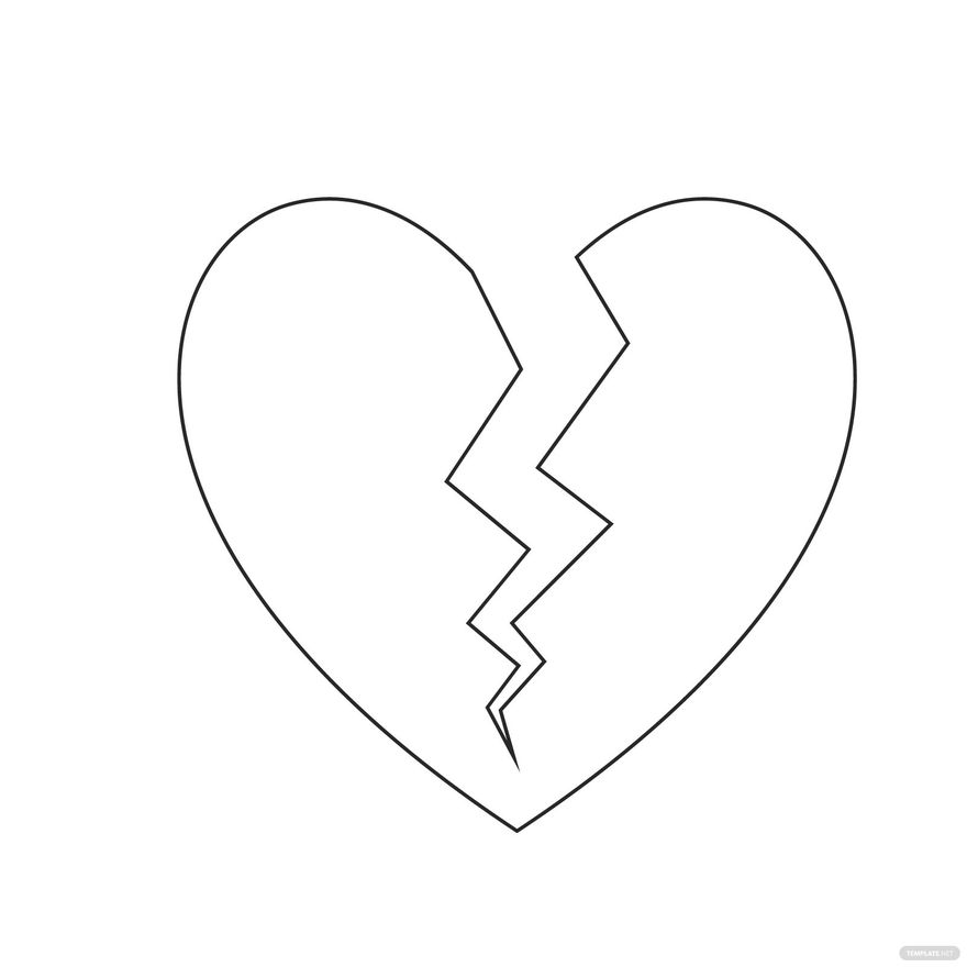 shattered heart cliparts
