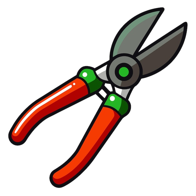 Pruning shear clipart vector art and illustration | Premium AI ...