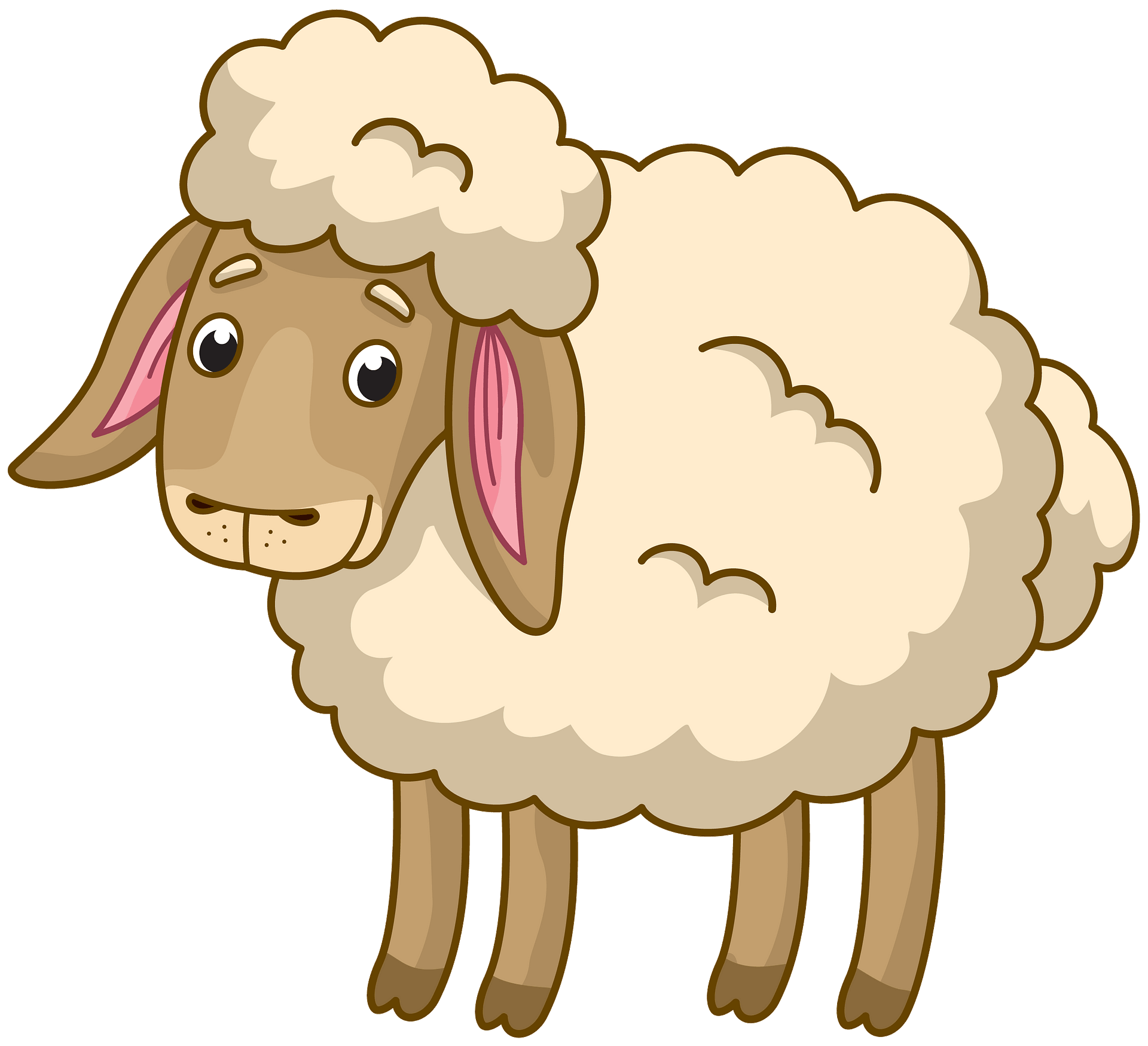 Sheep - Free vector clipart images on clipart library.com