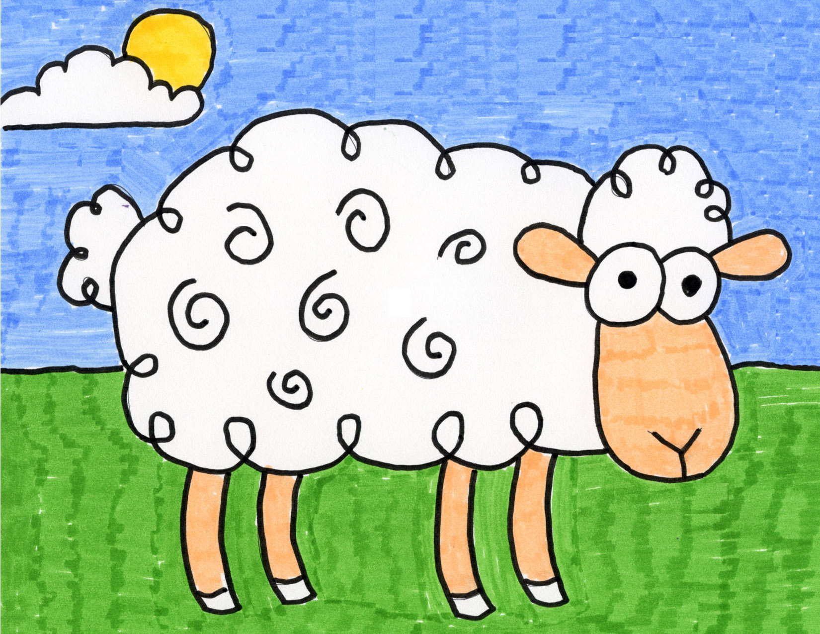 sheep pictures for kids