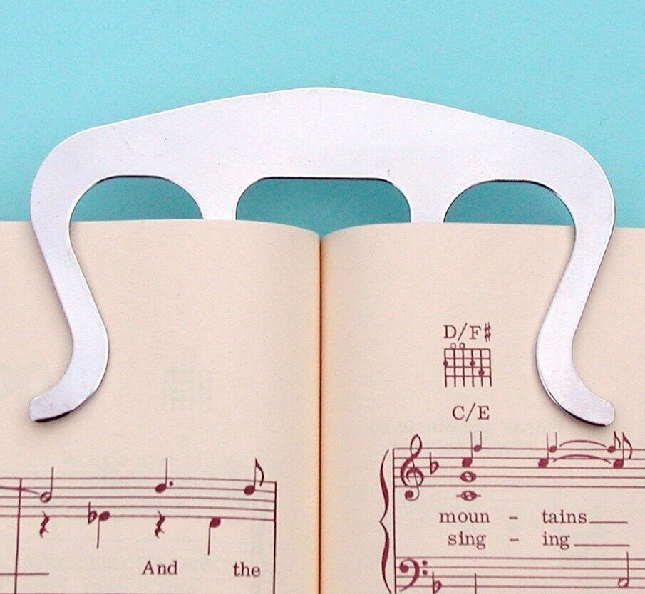 Music Book Clip- Page Holder for Sheet Music Stands, Pianos ...