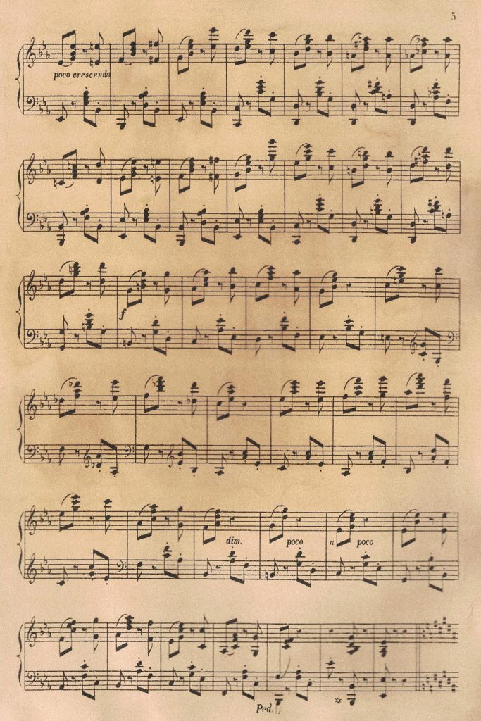 Free Printable Vintage Sheet Music [With Digital Collage Sheets ...