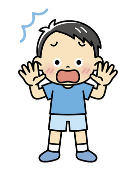 Free Vectors | Shocked boy