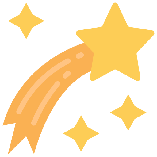 shooting star icon