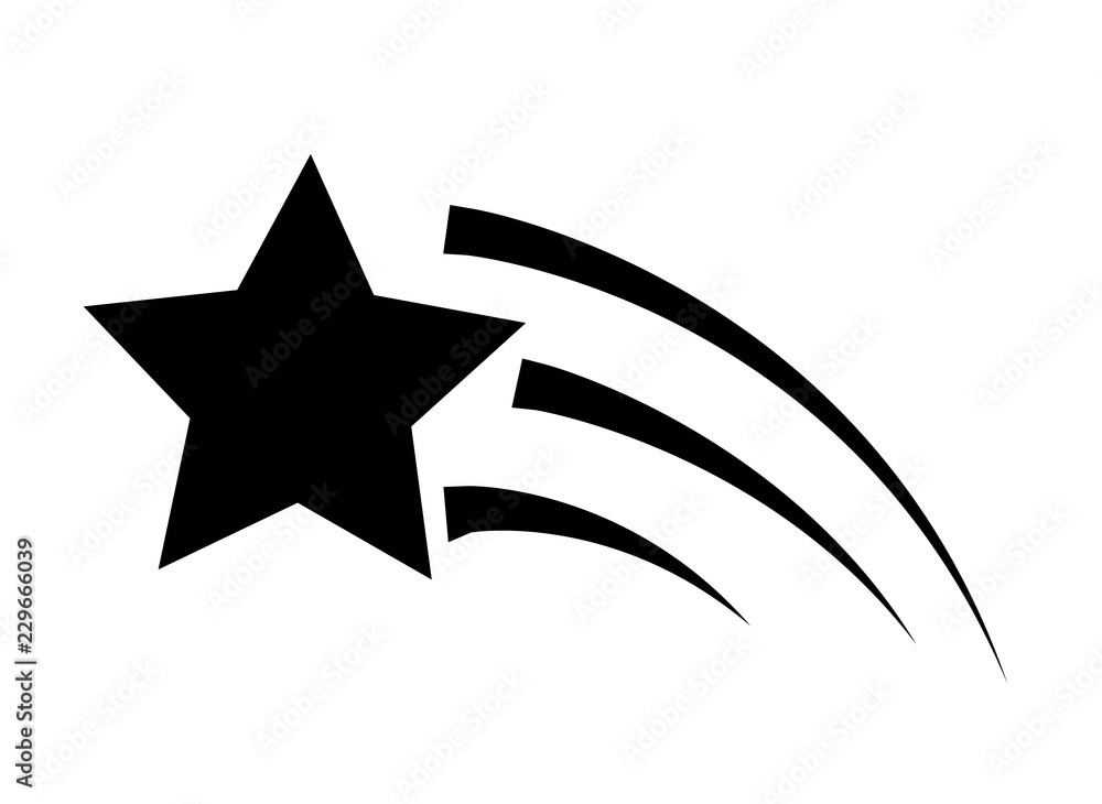 shooting star icon